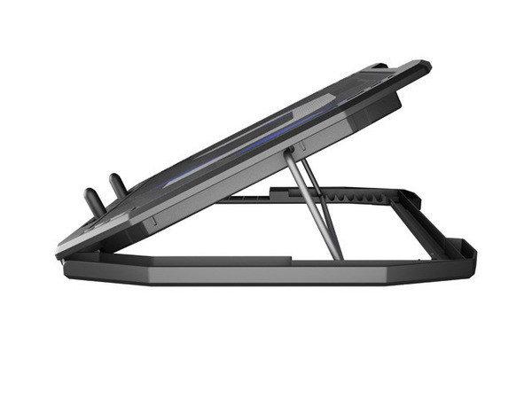 Подставка для ноутб. NATEC Oriole (NPL-1926) Max.15.6-17.3', вент. 3*120мм, ал/пластик, USB hub, подсветка купить по самой низкой цене
