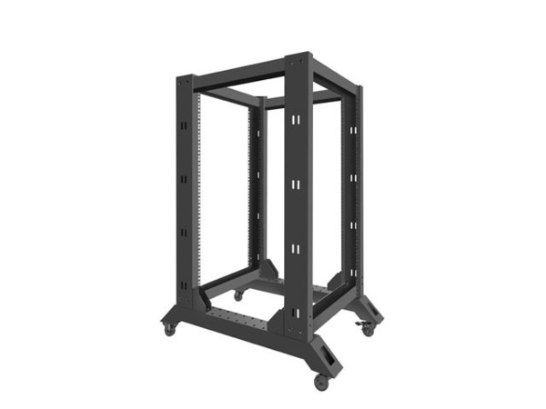 Стойка открытая коммутацион. LANBERG Open Rack (OR01-6818-B) 19", 18U 60x98.1см, black купить по самой низкой цене