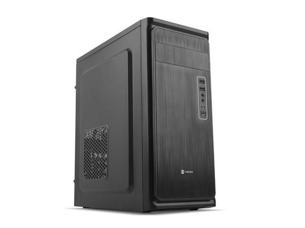 Корпус MidiTower ATX NATEC Armadillo G2 (NPC-2025) без БП, 80mm fan, black купить по самой низкой цене