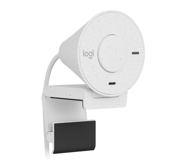 WEB-камера Logitech BRIO 300 WHITE (960-001442) 2Mp, 1080p/30fps (1920x1080pix) USB,  fixed focus, микрофон купить по самой низкой цене