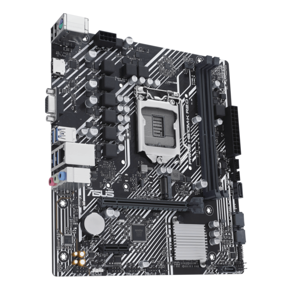 M/B S-1200: ASUS PRIME H510M-K R2.0 (2DDR4 3200MHz, 1*PCIE4/3x16+1*PCIE1x16, M.2, HDMI/D-SUB, GLan) купить по самой низкой цене