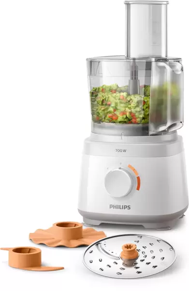 Кухонный комбайн Philips  HR7310/00 (700Вт, 2.1л, 16 функций) white купить по самой низкой цене