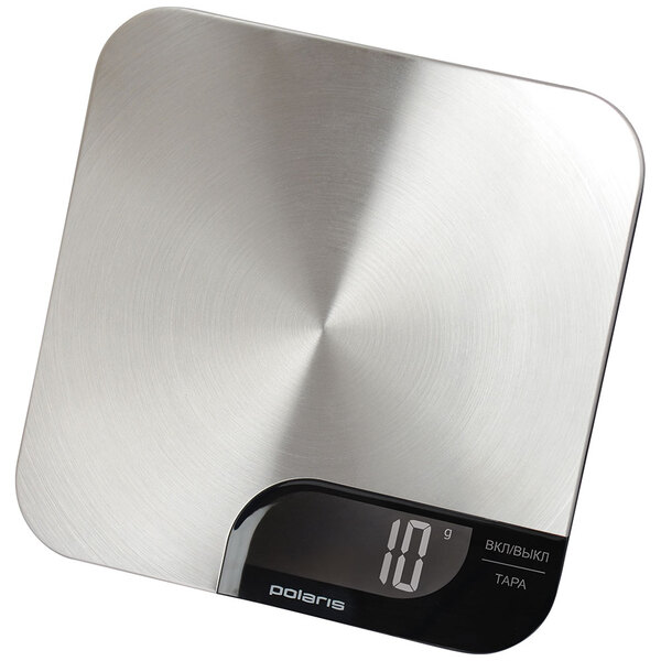 Весы кухонные Polaris PKS 0538DM (электрон, до 5/0.001кг., стальн.платф, Сенсорное управление) купить по самой низкой цене