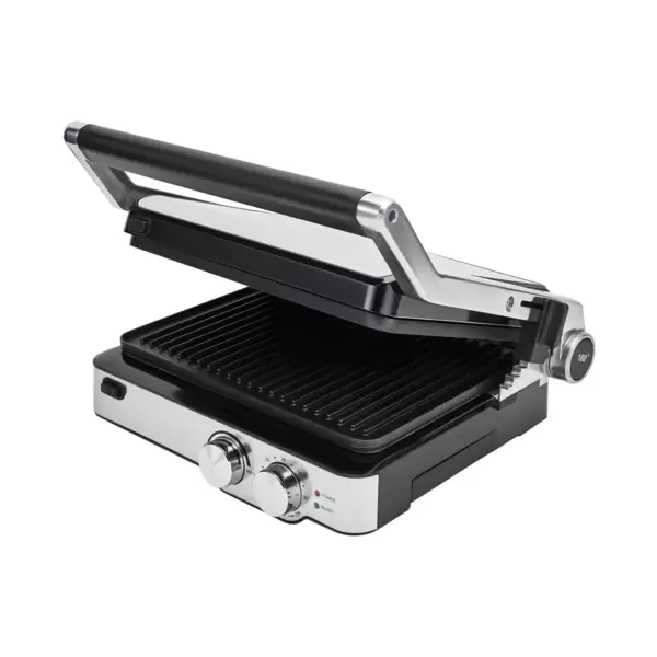 Гриль-пресс настольный электрический Polaris PGP 2402 (2000Вт, антипригар.покрыт, регул.темпер, упр-е электрн) купить по самой низкой цене