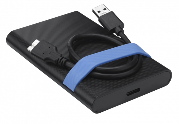 Карман внешний Verbatim Store 'n' Go (53106) BLACK с интеф. USB3.2 GEN 1 для HDD/SSD 2.5'/9.5мм, 0023942531067 купить по самой низкой цене