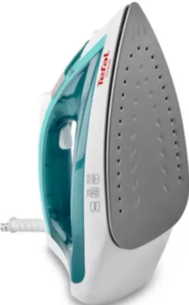 Утюг Tefal VIRTUO FV1710E0 (бирюзовый, 1800Вт, подошва с антипригарн. покрытием, вертикаль.отпариван.) купить по самой низкой цене