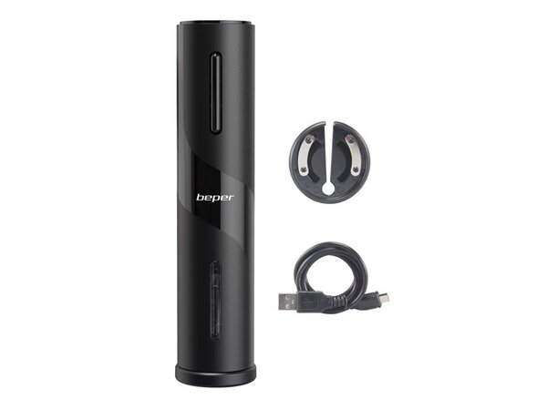 Штопор винный электрический Beper P102ACP100 (питан.аккум. Ni-MH 3.6В 500мАч, резак для фольги) купить по самой низкой цене