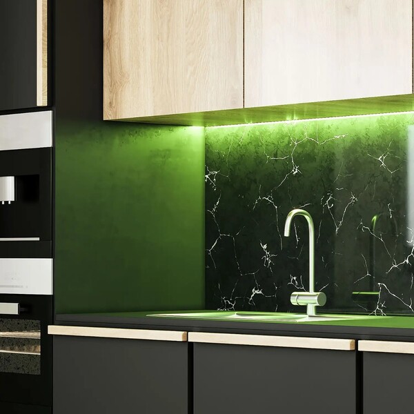 Лента светодиодная Gauss Basic (BT041) LED 5050/60 12V 10W/m 700lm/m RGB 10mm IP20 3m ДУ+RGB-контр+БП купить по самой низкой цене