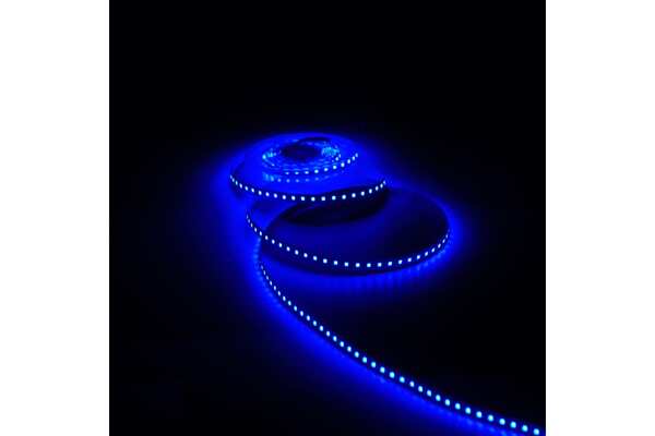 Лента светодиодная Gauss Basic (BT067) LED 2835/120 12V 9,6W/m 624lm/m синий 8mm IP20 3m купить по самой низкой цене