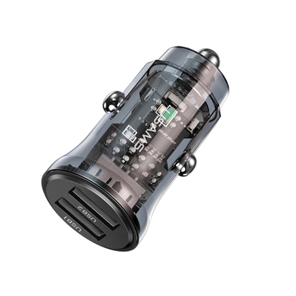 Зарядное устр. автомобил. USAMS (US-CC162) 2*USB купить по самой низкой цене