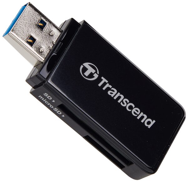 Картридер Transcend (TS-RDF5K) внешн. USB3 Type-A, Micro SD, Micro SDHC, Micro SDXC, SD, SDHC, SDXC купить по самой низкой цене