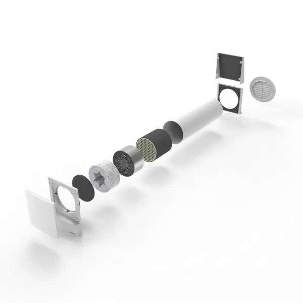 Рекуператор Ventoxx RV-2 NG (Ventoxx Harmony) RV2_0,75-M2-A10W-F2R-RC с ДУ, нар. крышкой и возд.75см купить по самой низкой цене