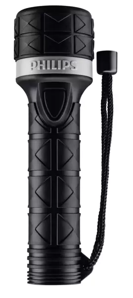 Фонарь ручной светодиодный Philips (Phil-SFL5200/10) черный, водонепроницаемый, ударопрочный купить по самой низкой цене