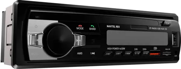 Автомагнитола NAVITEL RD3  (4x50Вт, FM/AM, mSD, 2*USB, Bluetooth, 1DIN, USB, AUX, MP3; WMA; FLAC; AAC) купить по самой низкой цене