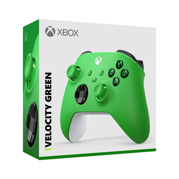 Джойстик (GamePad) Microsoft Xbox  (QAU-00091) GREEN беспроводной купить по самой низкой цене