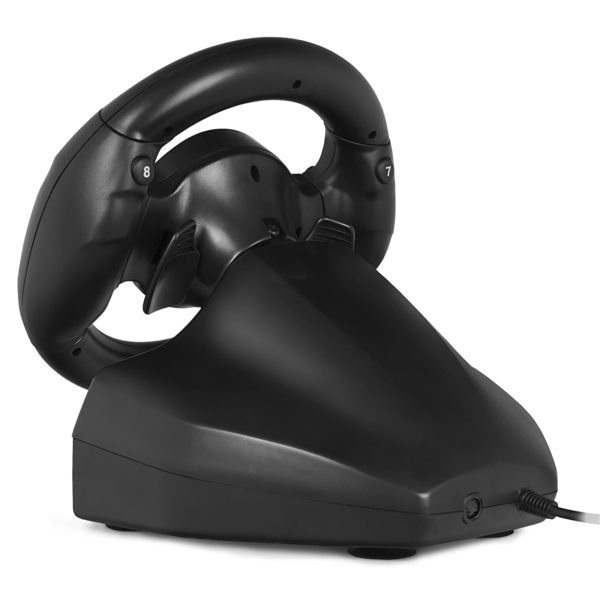 Руль SVEN GC-W300 (9' Рул.колесо+2 педали, USB, виброотдача, 2оси/8позиц/10кнопок) black/red купить по самой низкой цене