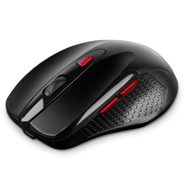 Мышь SVEN (RX-450W) беспроводная, USB, 5+1кн., 1200/2400/3200dpi, аккум. 500мАч, Black купить по самой низкой цене