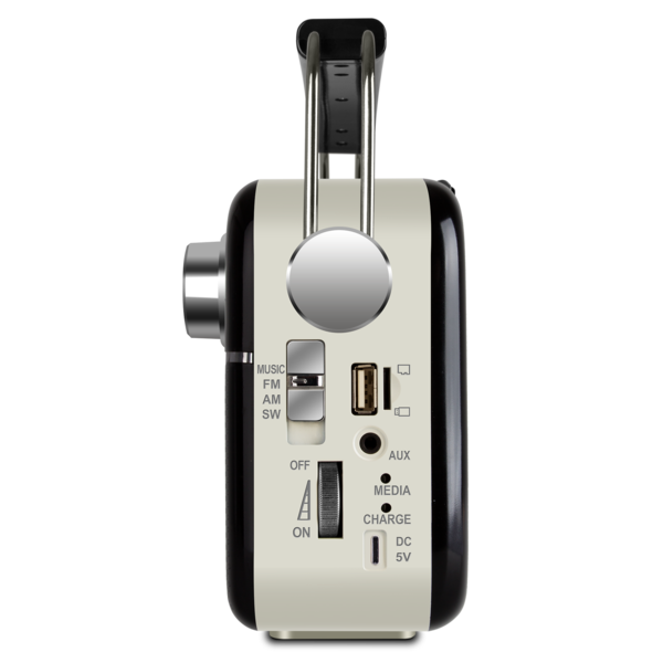 Радиоприемник SVEN SRP-505 Black (FM/AM/SW, USB/mSD, Bluetooth, 4Вт, 100-12000Гц, аккум 1200mAh/USB DC 5V) купить по самой низкой цене