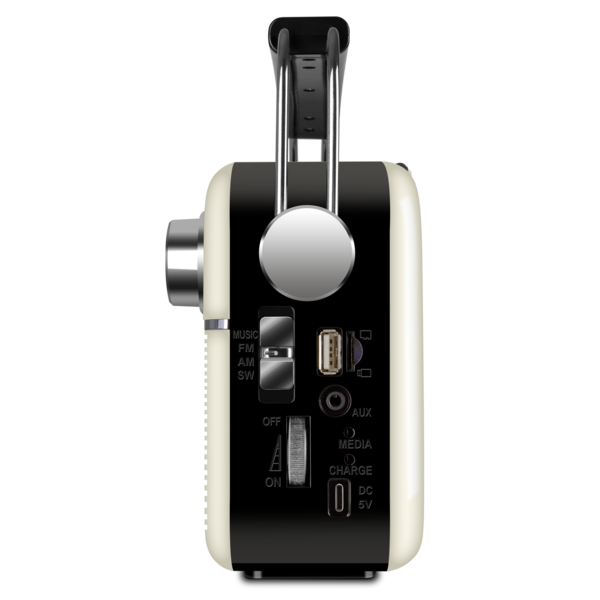 Радиоприемник SVEN SRP-500 White (FM/AM/SW, USB/mSD, Bluetooth, 4Вт, 100-12000Гц, аккум 1200mAh/USB DC 5V) купить по самой низкой цене