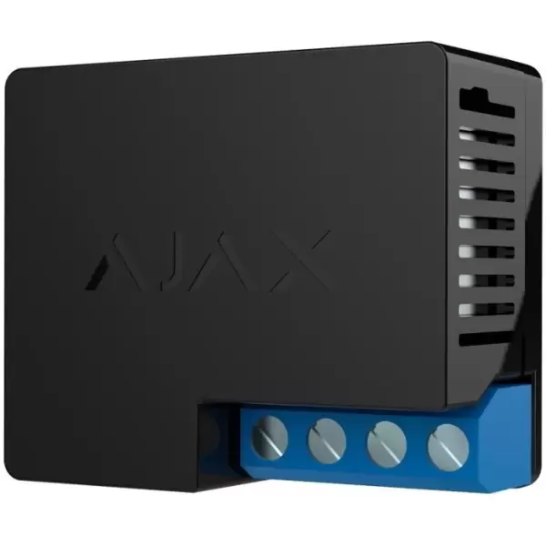 Беспроводное реле с сухим контактом для управления приборами Ajax Relay EU купить по самой низкой цене