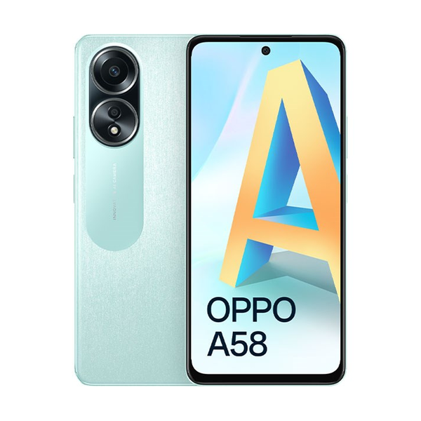 Смартфон OPPO A58 6/128GB DAZZLING GREEN  (CPH-2577) купить по самой низкой цене