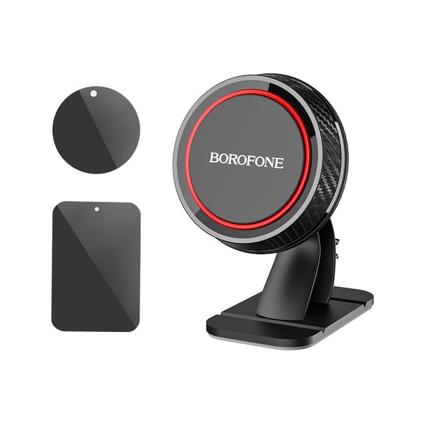 Держатель для телефона автомобильный Borofone BH13  (Черный)  магнитное крепление купить по самой низкой цене