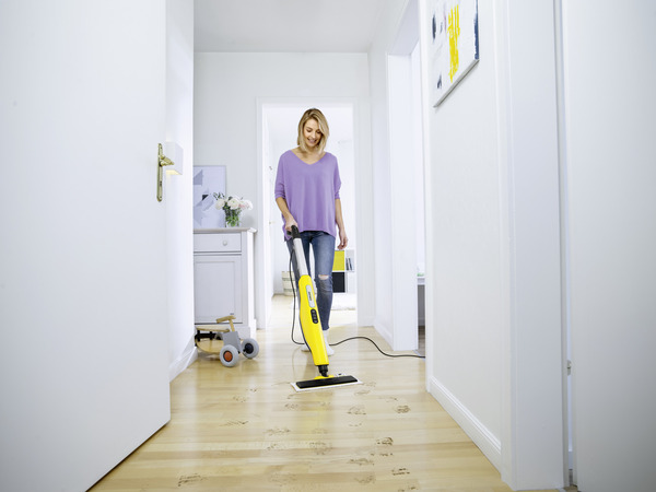 Пароочиститель напольный Karcher SC3  Upright EasyFix (1.513-300.0) 1600Вт, 3.0 бар, 0.5л. купить по самой низкой цене