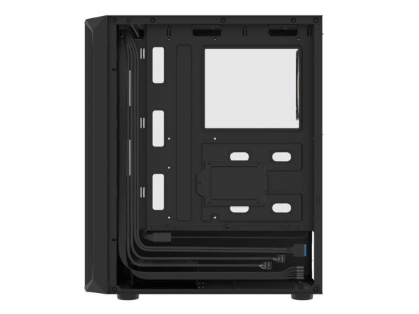 Корпус MidiTower ATX FURY SHOBO SH4 RGB, BLACK, без БП (NFO-2153) купить по самой низкой цене