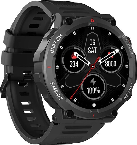 Смарт-часы Blackview W50 BLACK, 1.39', 360*360, BT 5.3 купить по самой низкой цене