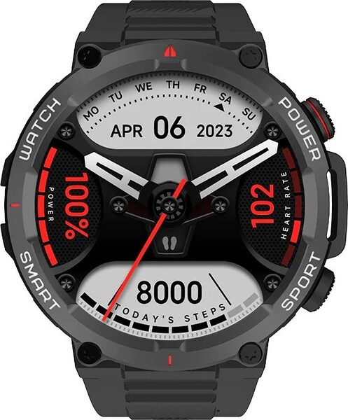 Смарт-часы Blackview W50 BLACK, 1.39', 360*360, BT 5.3 купить по самой низкой цене