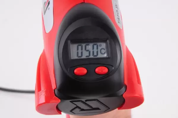 Фен технический YATO (YT-82293) 2000Вт, 70-600°C, ЖК-дисплей, регулировки температуры и потока воздуха купить по самой низкой цене