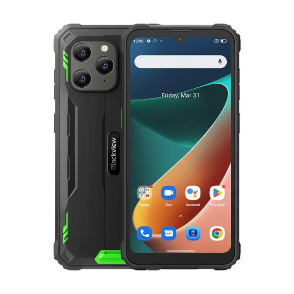 Смартфон BLACKVIEW BV5300 PRO GREEN 4/64GB, 6.1' (1560x720) IPS, 2 nano SIM, 13/8Mp, IP68, NFC, GPS купить по самой низкой цене