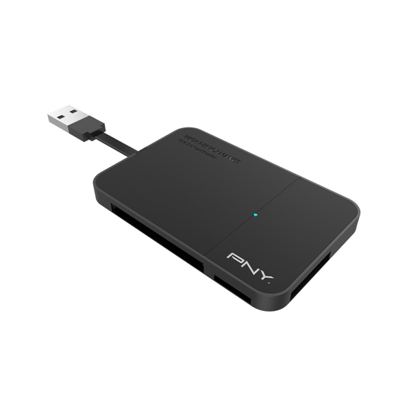 Картридер PNY (FLASHREAD-HIGPER-BX) внешн.USB 3.0 <-> ALL CARD, Black купить по самой низкой цене