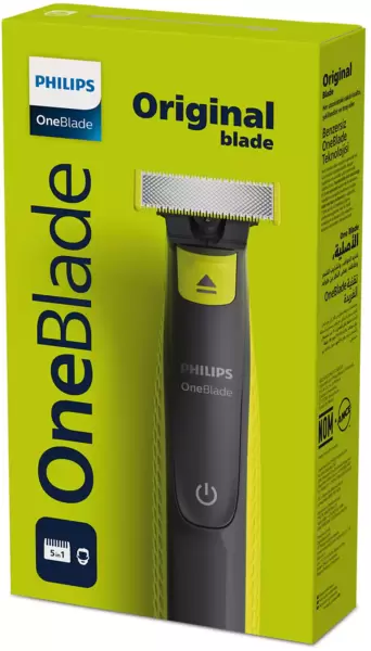 Триммер Philips OneBlade (QP2724/20) для стрижки волос на теле, сухое/влажное бритьё, аккумул. купить по самой низкой цене