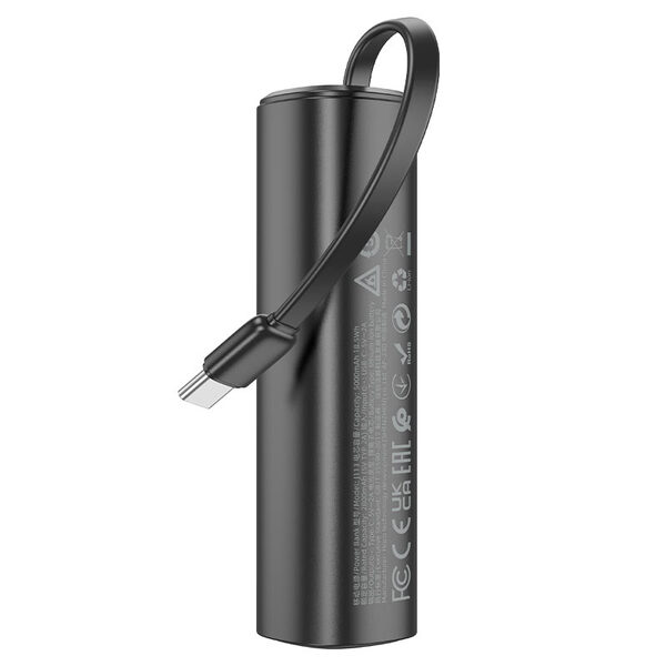 Power Bank Hoco J113 Energy-bar Type-C 5000 mAh (Black) купить по самой низкой цене