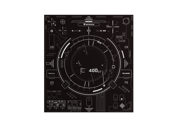Коврик (NDG-2065) PROTECTIVE FLOOR MAT Genesis Tellur 400 SQUARE HUD 110*100cm купить по самой низкой цене