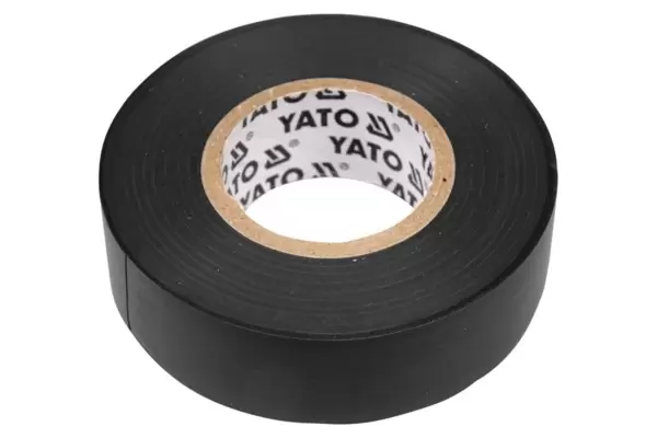 Изолента ПВХ YATO  (YT-8159) 15мм, 20м, черная купить по самой низкой цене