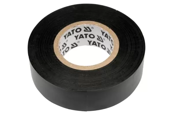 Изолента ПВХ YATO  (YT-8165) 19мм, 20м, черная купить по самой низкой цене