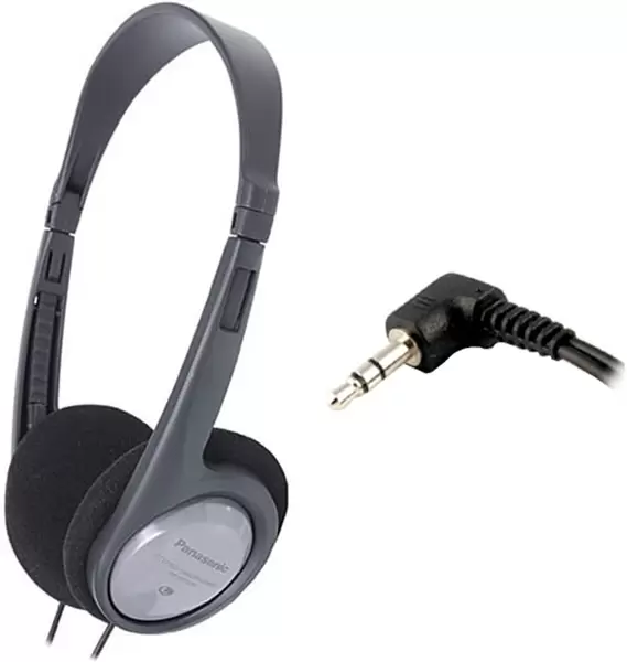 Наушники накладные проводные Panasonic BLACK (RP-HT010GU-H) 16-22000Hz, 24Om, 3.5мм, 1.2м купить по самой низкой цене