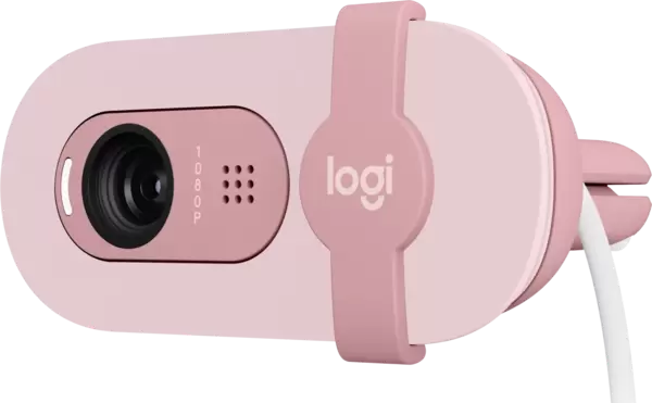 WEB-камера Logitech BRIO 100 ROSE (960-001623) 2Mp, 1080p/30fps (1920x1080pix) USB,  fixed focus, микрофон купить по самой низкой цене
