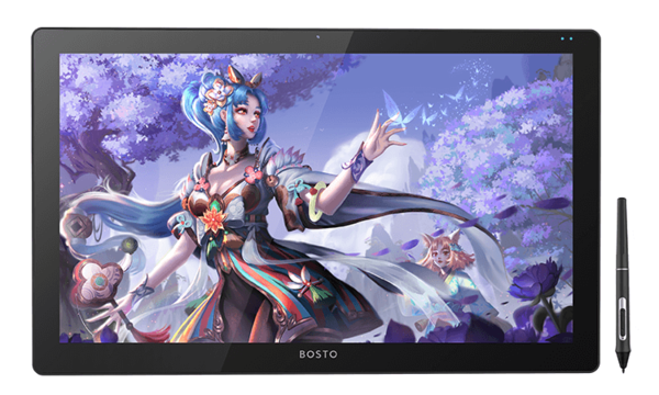 Планшет графич. Bosto BST-X7 Touch  (21,5' FHD, раб. область 476x286мм, Перо BOSTO W09, USB, HDMI) купить по самой низкой цене