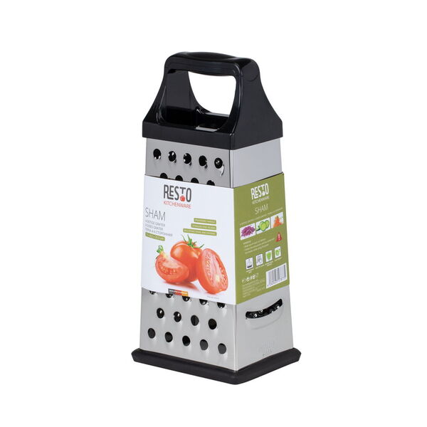 Терка ручная 4-х гранная RESTO (95410) Нержавеющая сталь , Силикон купить по самой низкой цене