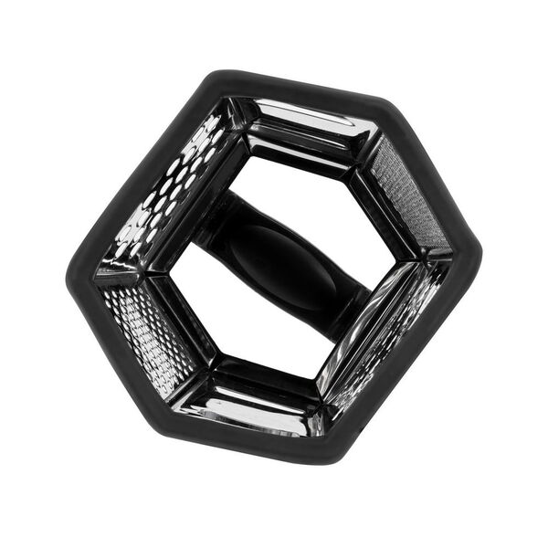 Терка ручная 6-ти гранная RESTO (95411) Нержавеющая сталь , Силикон купить по самой низкой цене