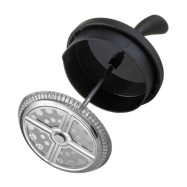 Френч-пресс RESTO (90509) 1л, пластик/жаропрочное боросиликатное стекло/нерж.сталь. black купить по самой низкой цене