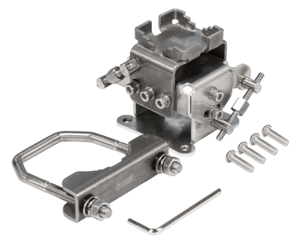 Кронштейн MikroTik (solidMOUNT) для крепления на мачте, совместим с серией LHG/LHG XL купить по самой низкой цене