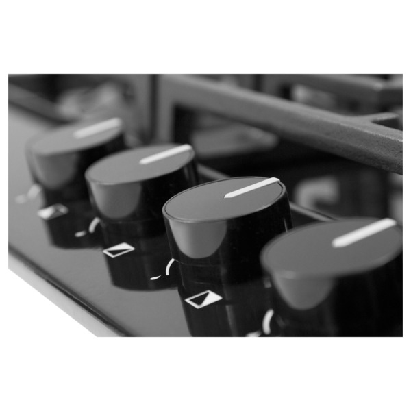 Панель варочная газовая Hansa BHGS630502  4 конф, газ-контроль, автоподжиг, поверхн. Эмалирован. сталь, Black купить по самой низкой цене