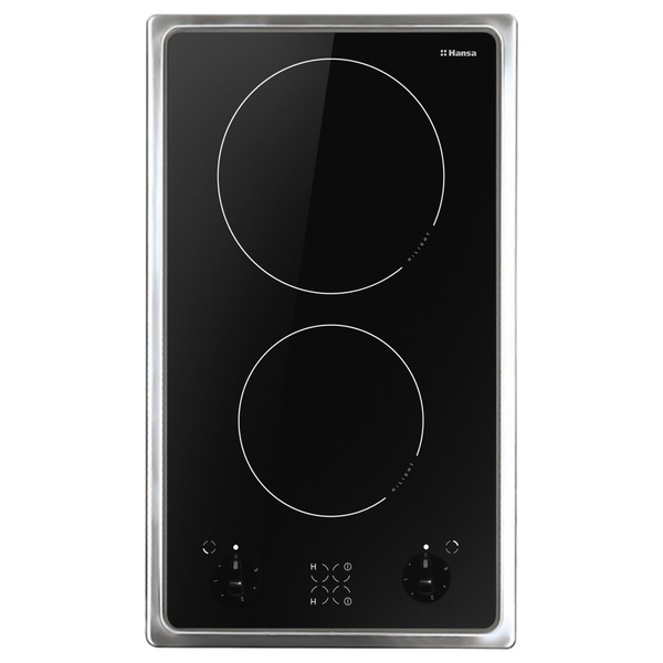Панель варочная электрич. Hansa BHCI35133030 2 конф, стеклокерам black купить по самой низкой цене