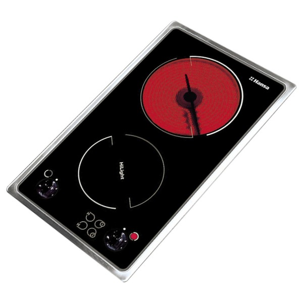 Панель варочная электрич. Hansa BHCI35133030 2 конф, стеклокерам black купить по самой низкой цене