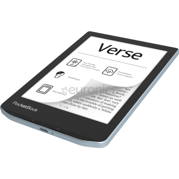 Электронная книга PocketBook 629 Verse Bright Blue 6' 758*1024 212ppi/8Gb/E-Ink Carta/mSD (PB629-2-WW) купить по самой низкой цене