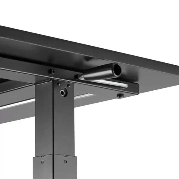 Стол компьютерный Maclean Black Ergo Office (ER-401B) с ручной регулировкой высоты 70-117см, 140*60см. купить по самой низкой цене